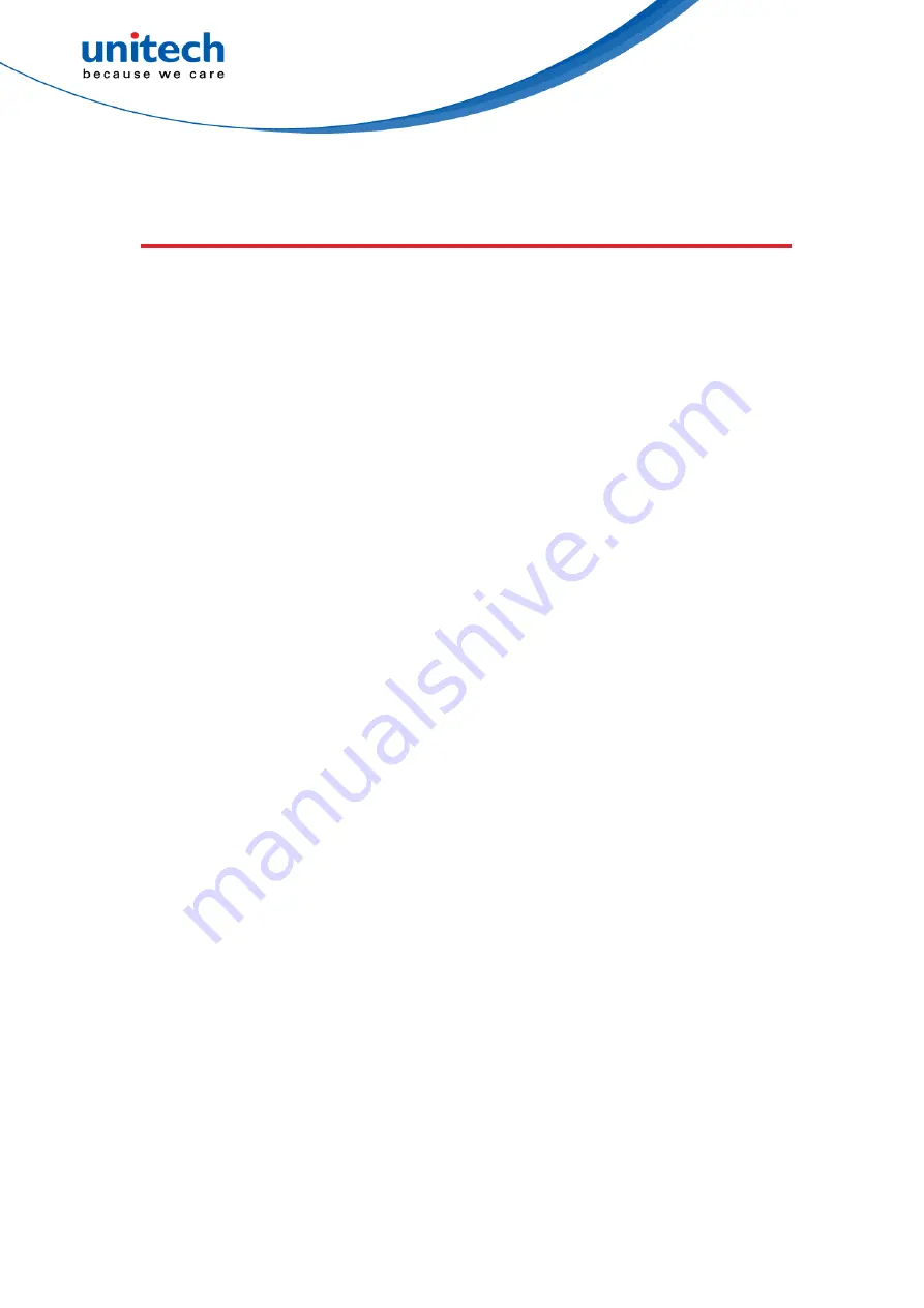 Unitech MS852B Plus User Manual Download Page 14