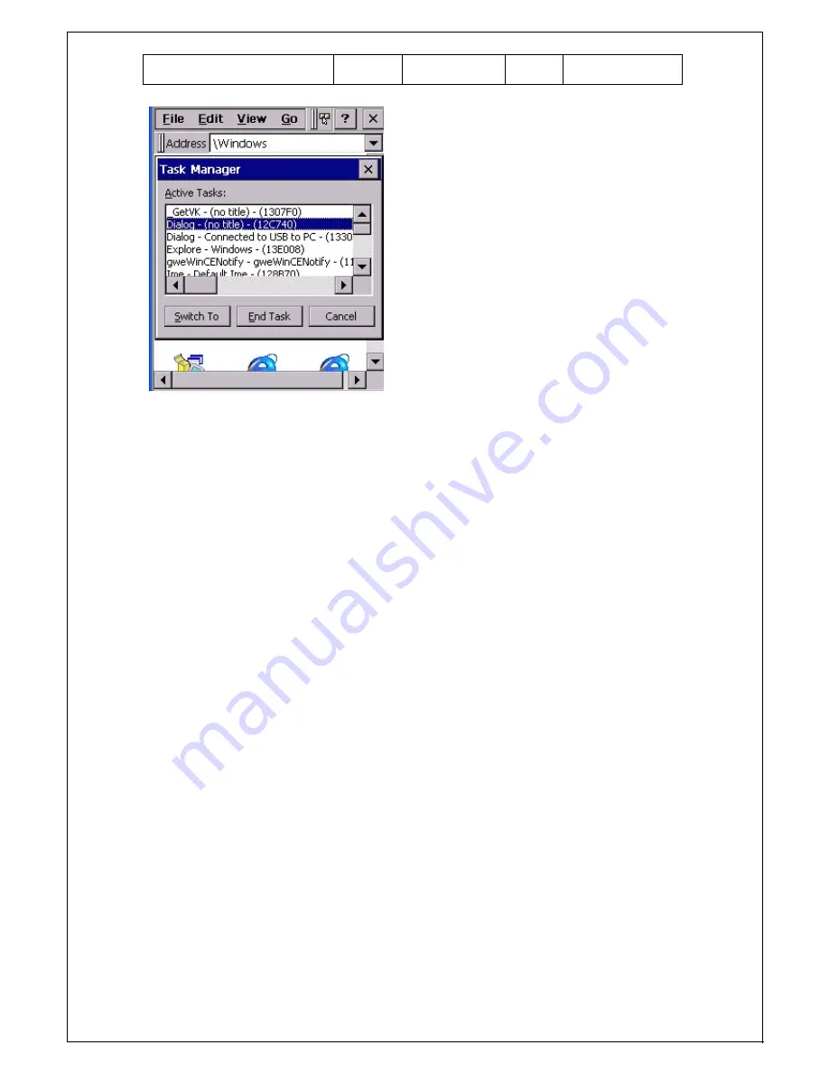 Unitech PA960 User Manual Download Page 73