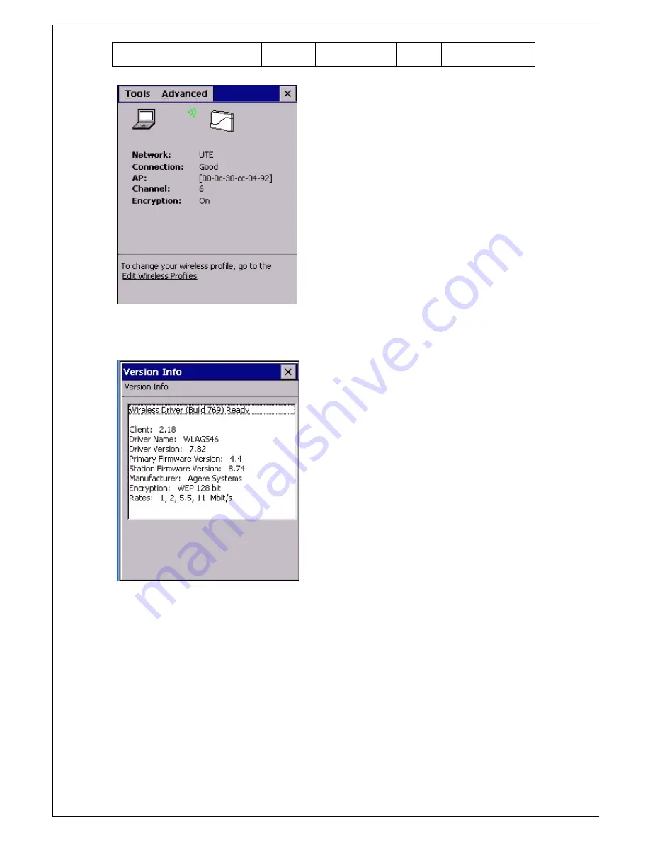 Unitech PA960 User Manual Download Page 80