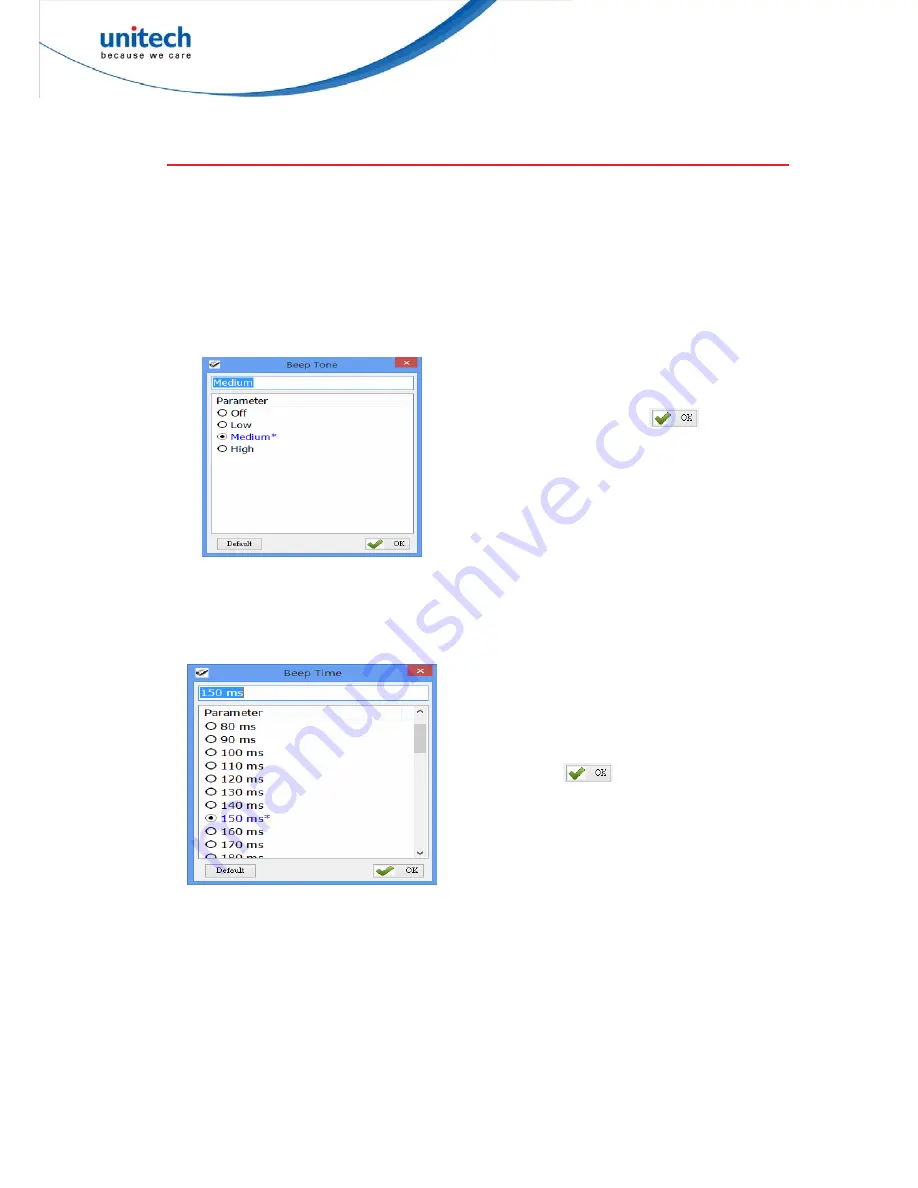 Unitech RP901 User Manual Download Page 73