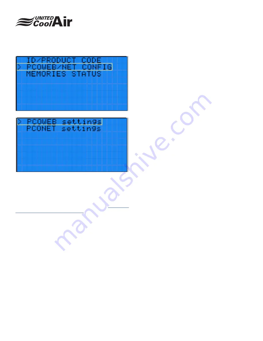 United CoolAir Marvel BMS Installation, Operation And Maintenance Manual Download Page 7