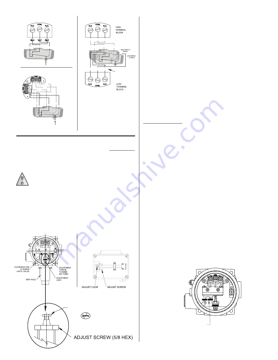 United Electric Controls J120 Installation And Maintenance Instructions Manual Download Page 3