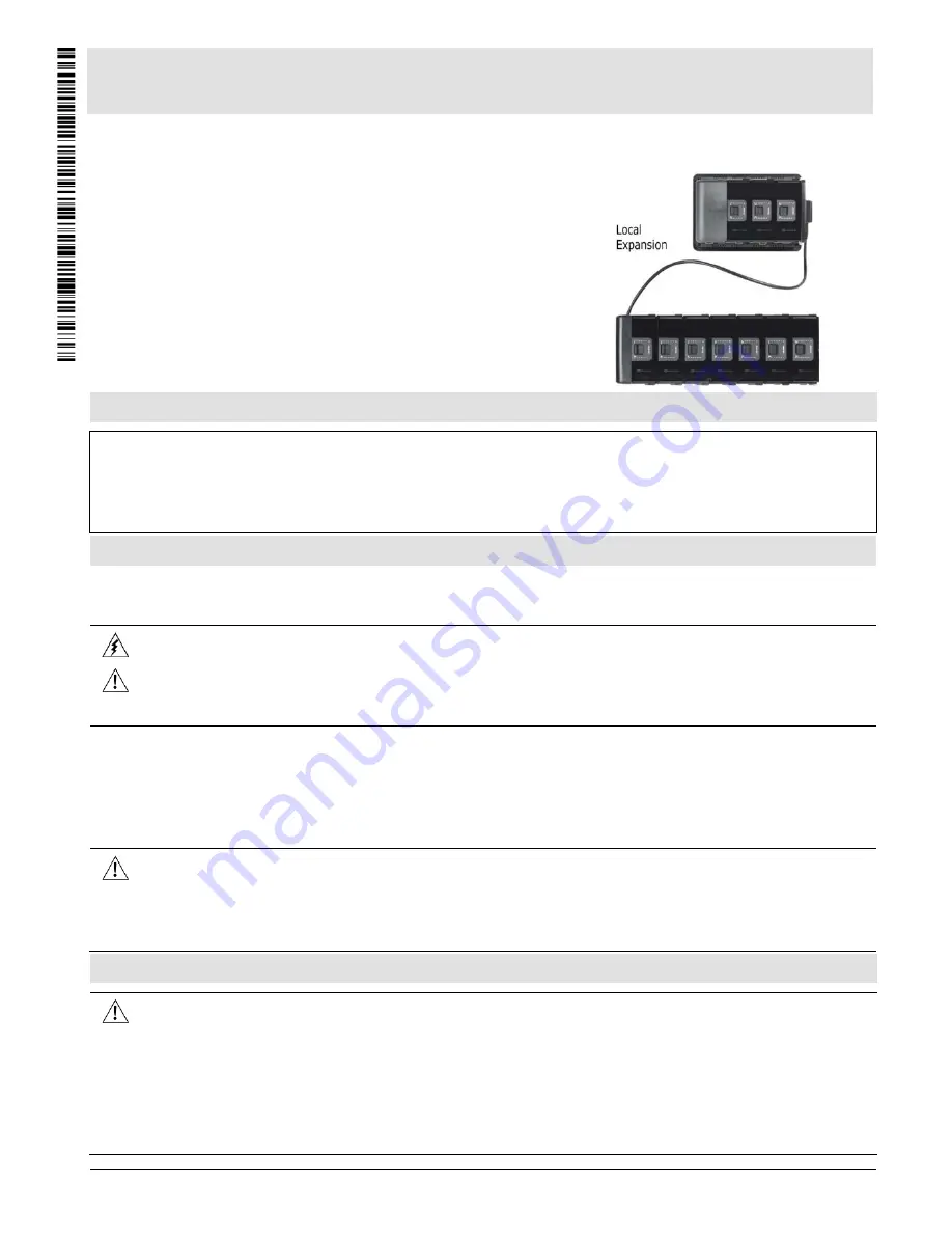 Unitronics UAG-XK series Installation Manual Download Page 1