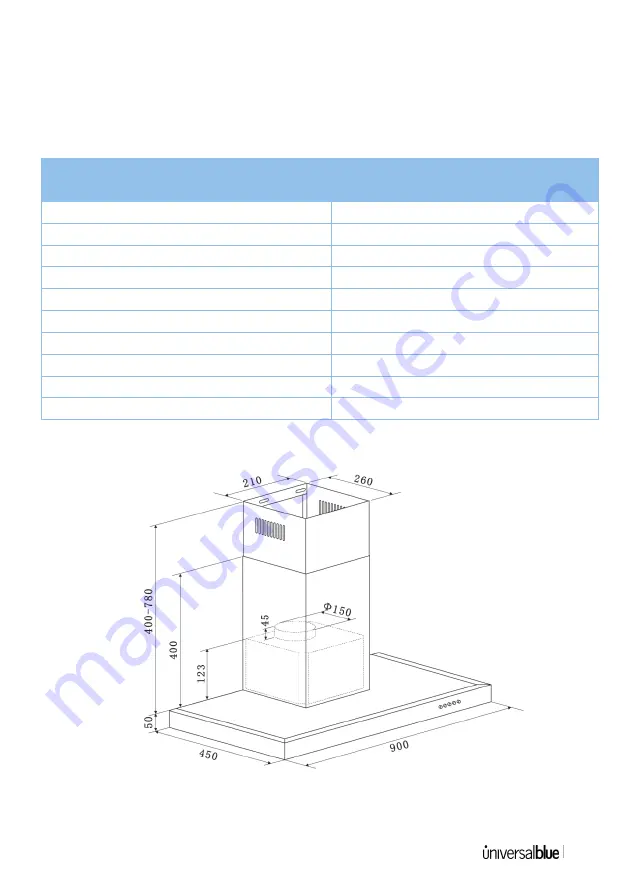 universalblue Campana T 90 Instruction Manual Download Page 23