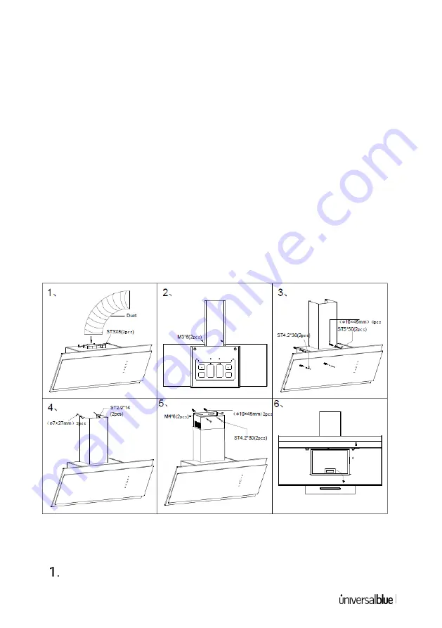 universalblue UBCA2004-21 User Manual Download Page 27