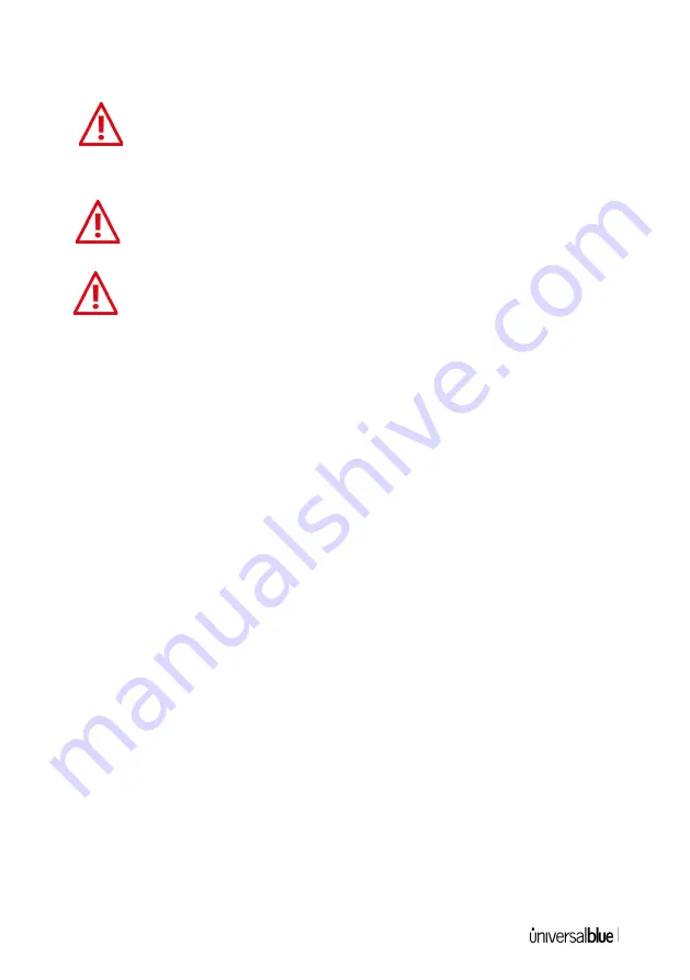 universalblue UBH2300-21 User Manual Download Page 14