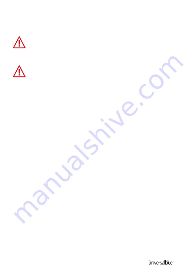 universalblue UBH2300-21 User Manual Download Page 15