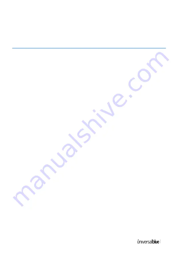 universalblue UBH2303-21 User Manual Download Page 2