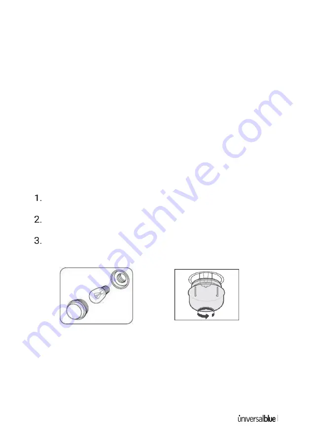 universalblue UBH2303-21 User Manual Download Page 21