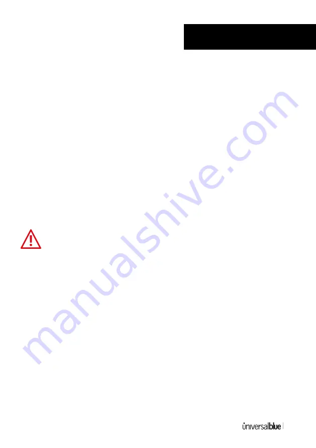 universalblue UBH2306-21 User Manual Download Page 3