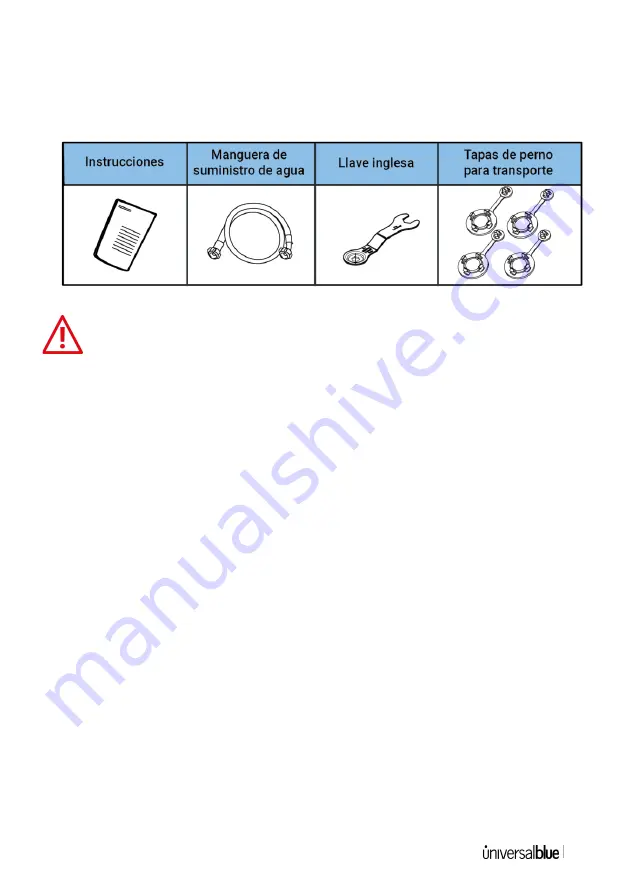 universalblue UBLA2800-21 User Manual Download Page 12