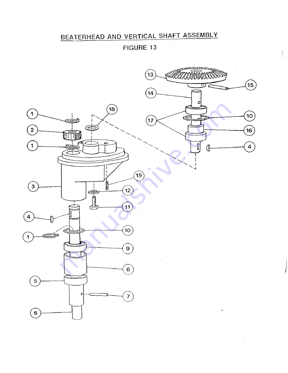 Univex M60 Instruction Manual Download Page 20