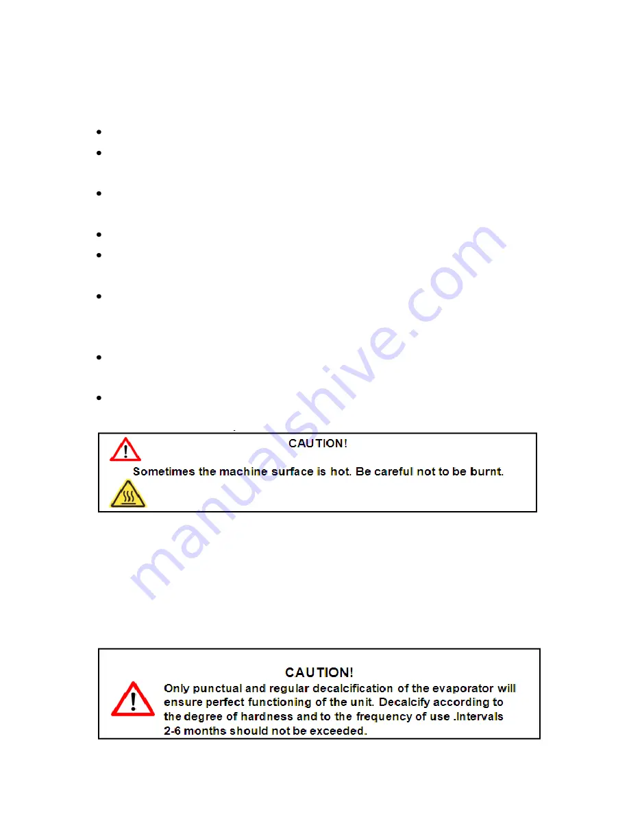 Univex UNV-2039 Operating Instructions Manual Download Page 6