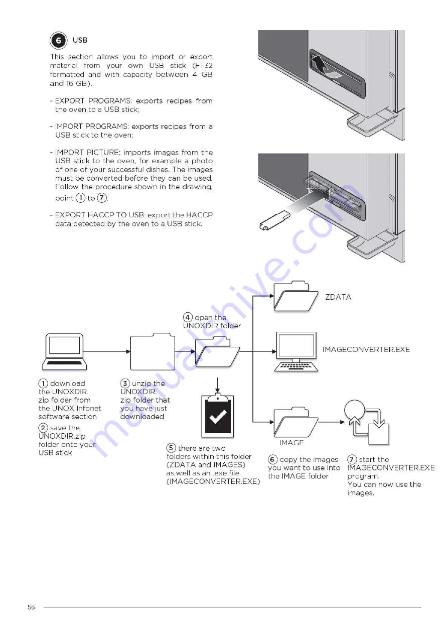 Unox Cheftop-Bakertop MIND.Maps PLUS Usage Manual Download Page 56