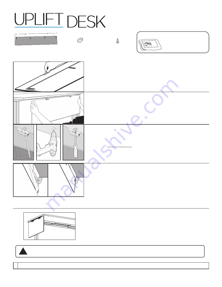 Uplift Desk ACC009 Instructions Download Page 1