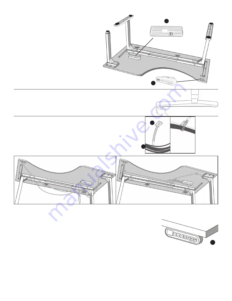 UPLIFT 3-Leg Desk Скачать руководство пользователя страница 6