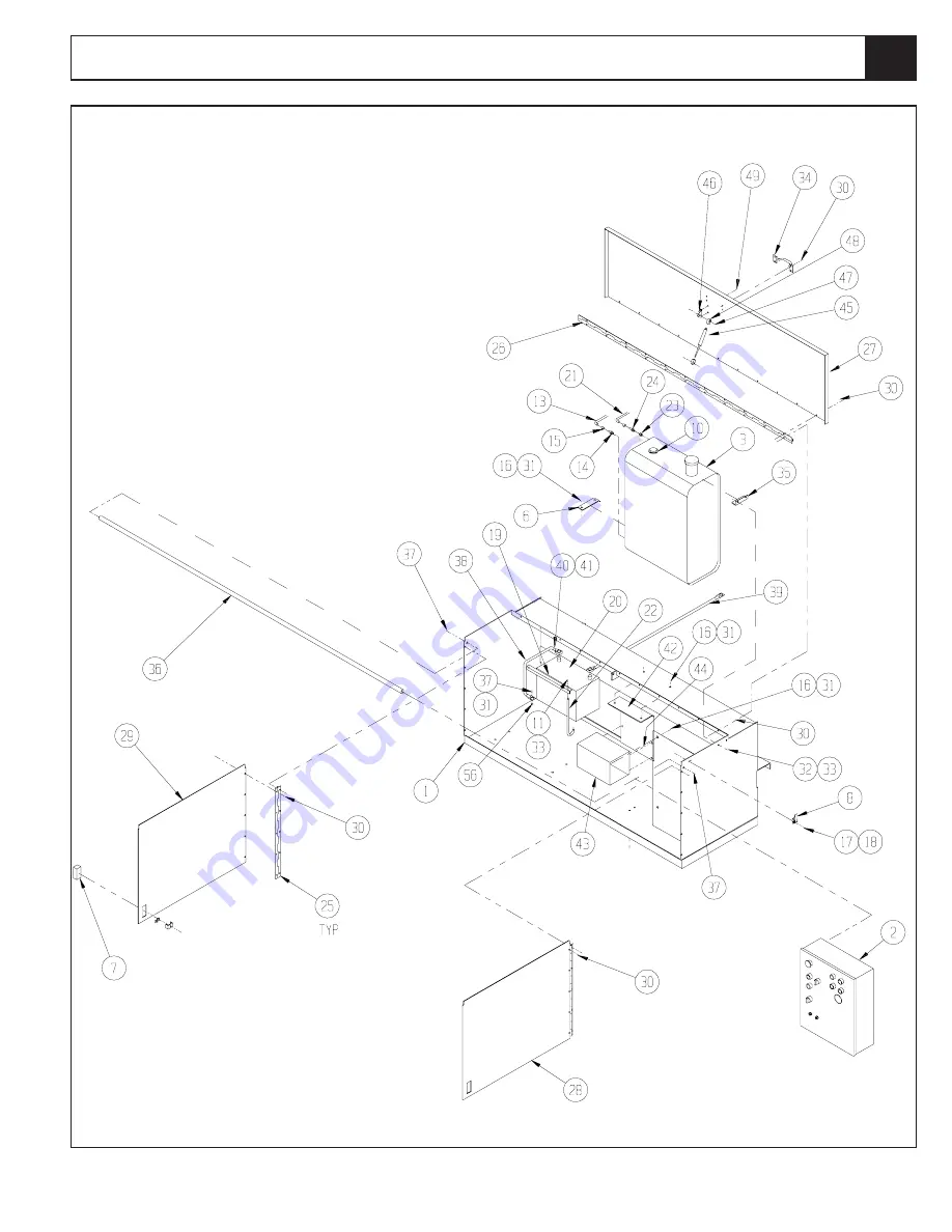 Upright LX31 Service & Parts Manual Download Page 125