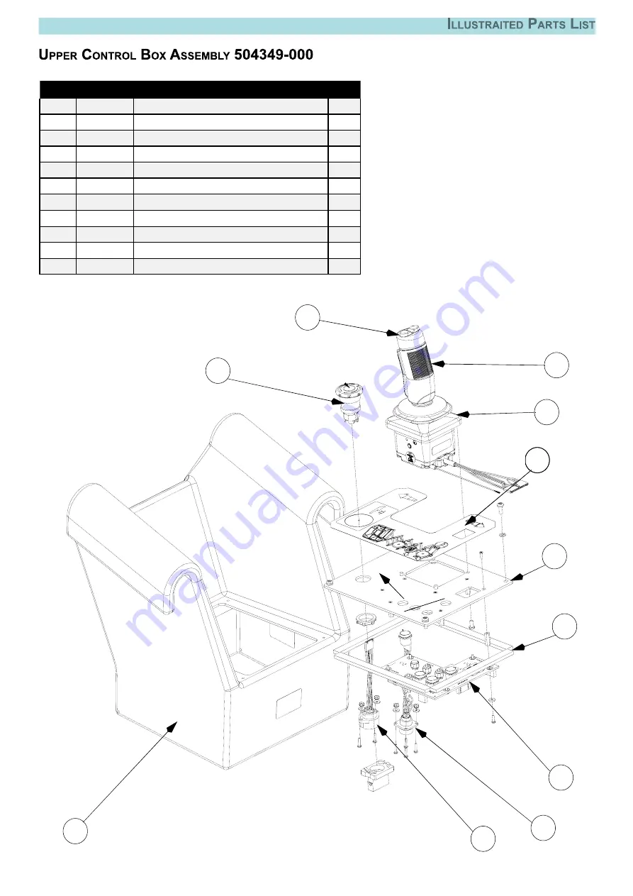 Upright X26N Service & Parts Manual Download Page 87