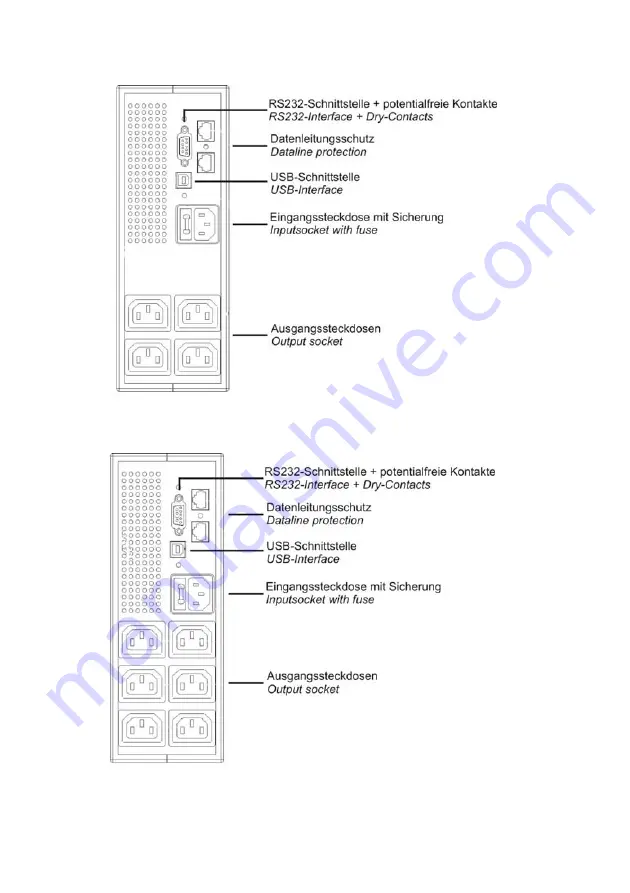 UPS ZINTO A 1000 User Manual Download Page 79