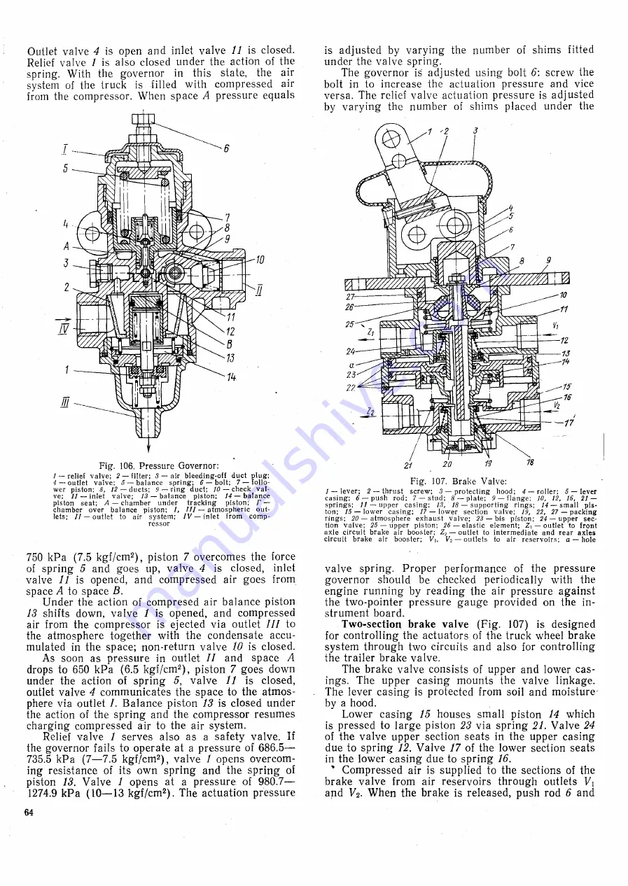 UralAZ URAL-4320-02 Service Manual Download Page 66