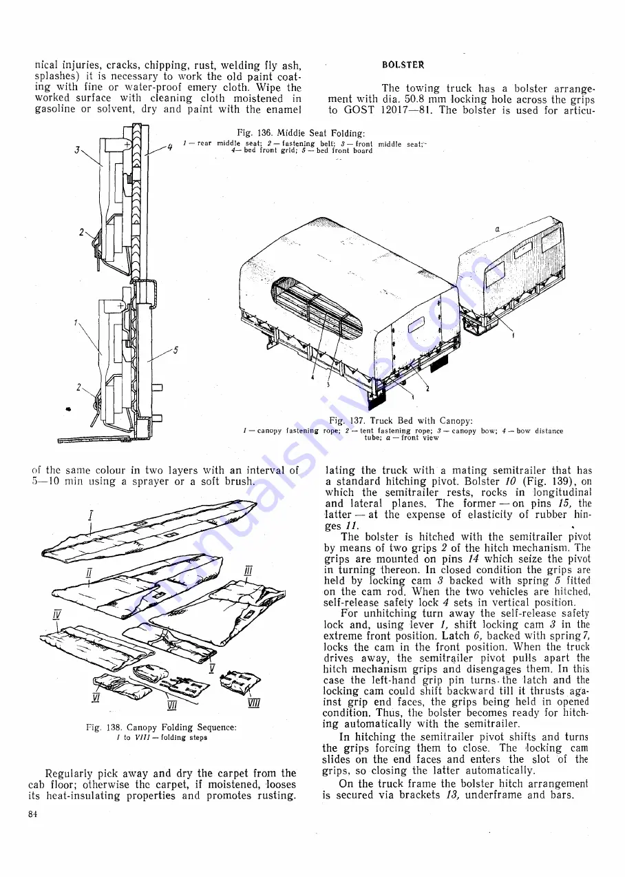 UralAZ URAL-4320-02 Service Manual Download Page 86