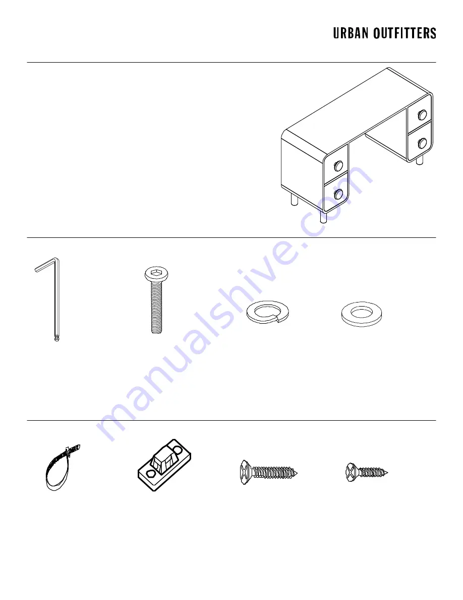 URBAN OUTFITTERS TABITHA Assembly Instructions Download Page 1