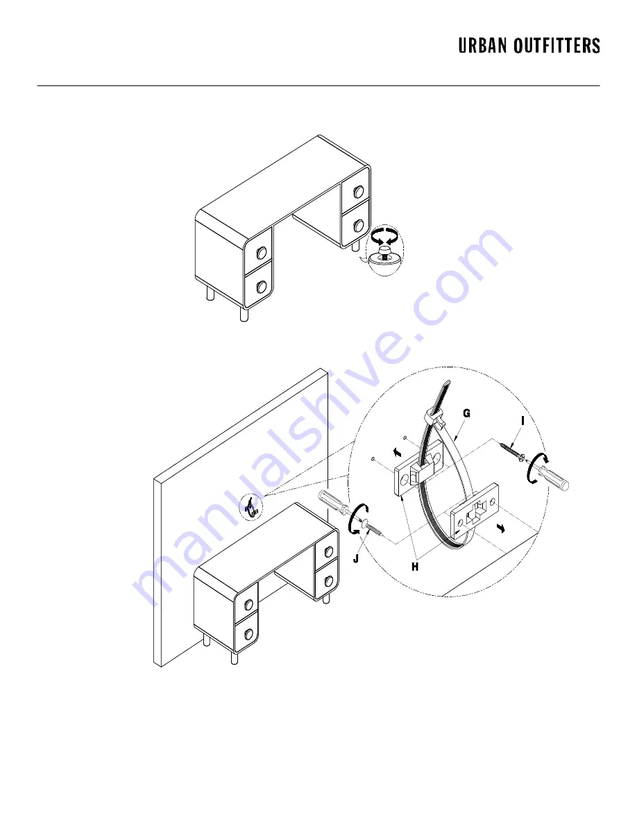 URBAN OUTFITTERS TABITHA Assembly Instructions Download Page 3