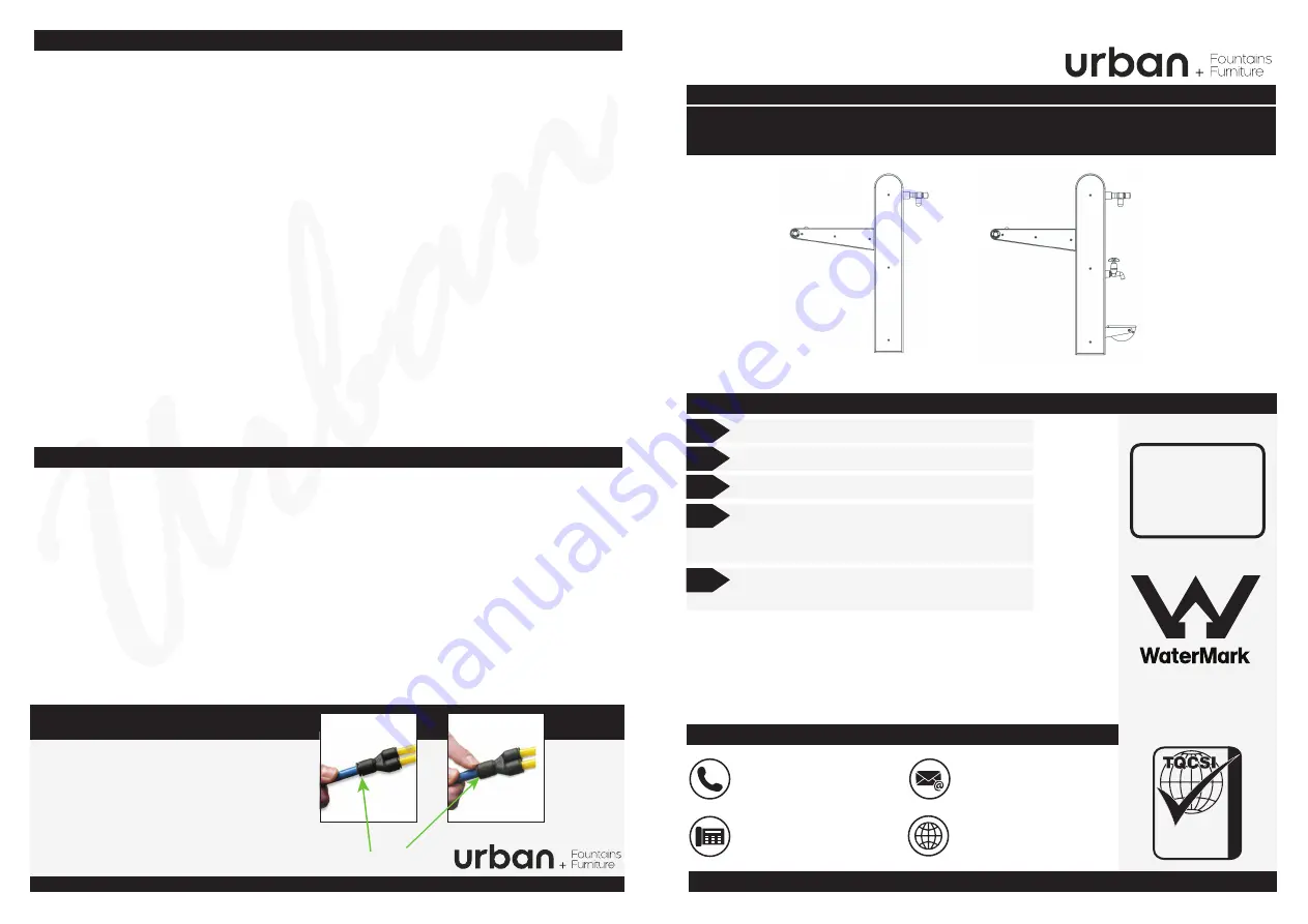 Urban A450 Installation, Operation And Maintenance Instructions Download Page 1