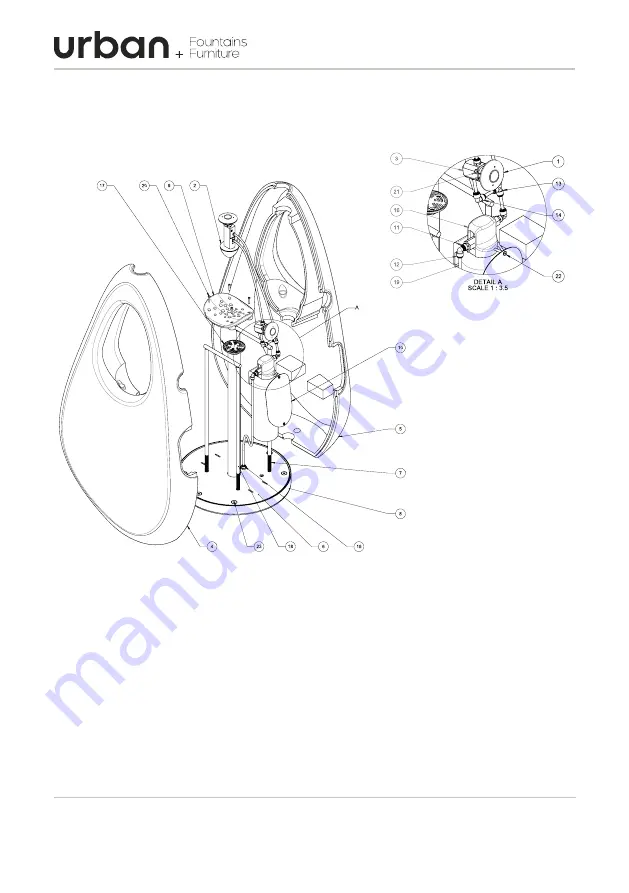 Urban DFOFOUNT Installation And Maintenance Manual Download Page 6