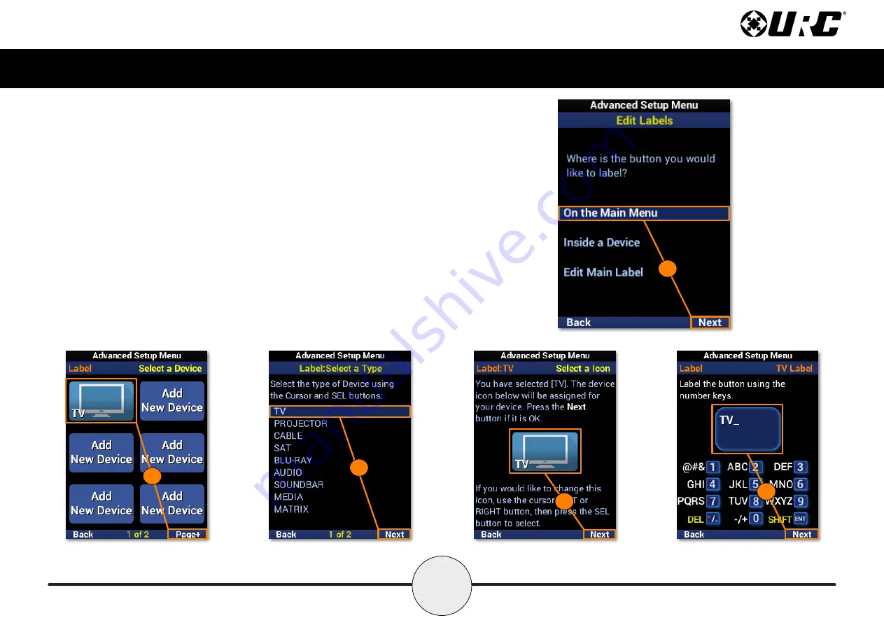 URC MX-490 Owner'S Manual Download Page 31