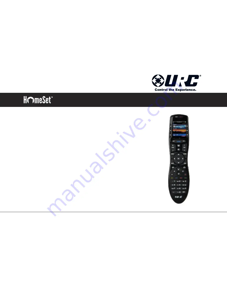 URC R100 Owner'S Manual Download Page 1