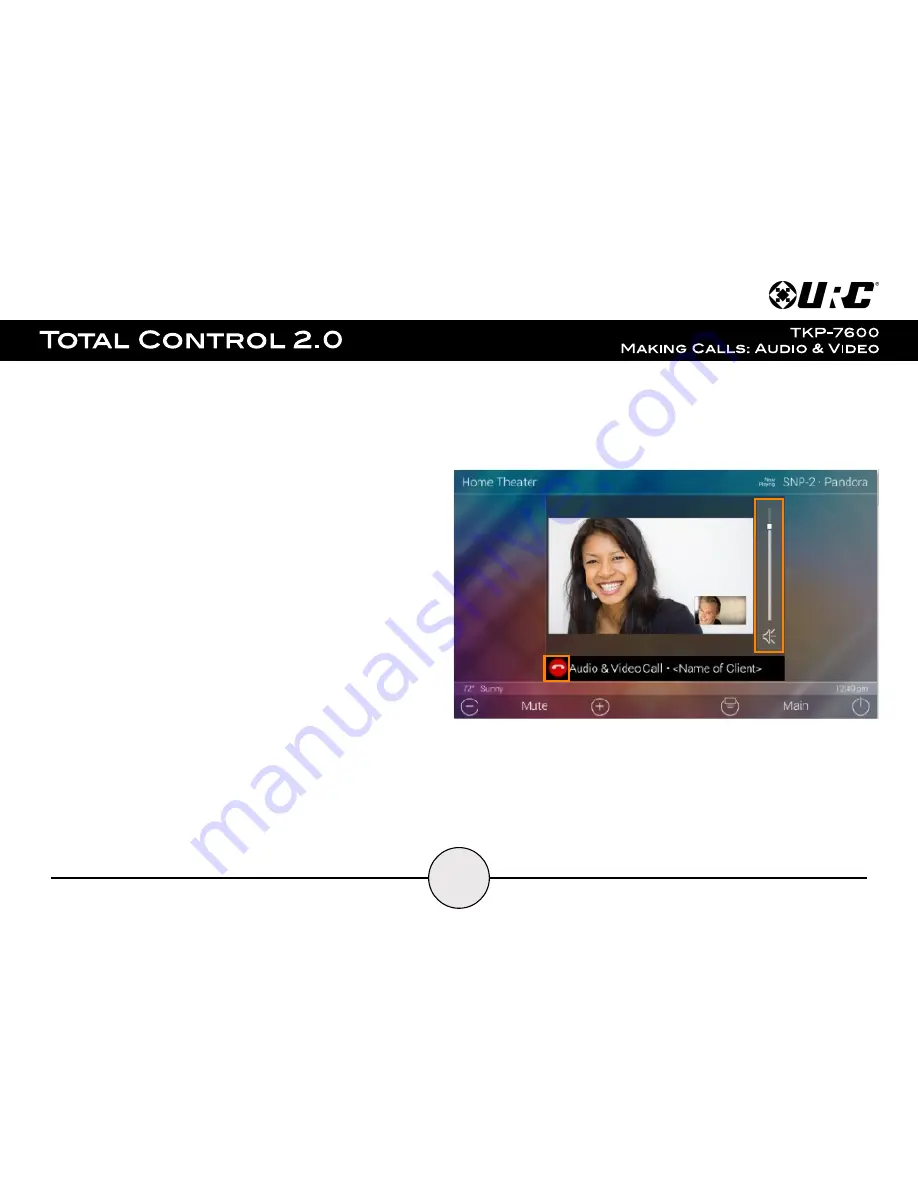 URC TKP-7600 Owner'S Manual Download Page 23