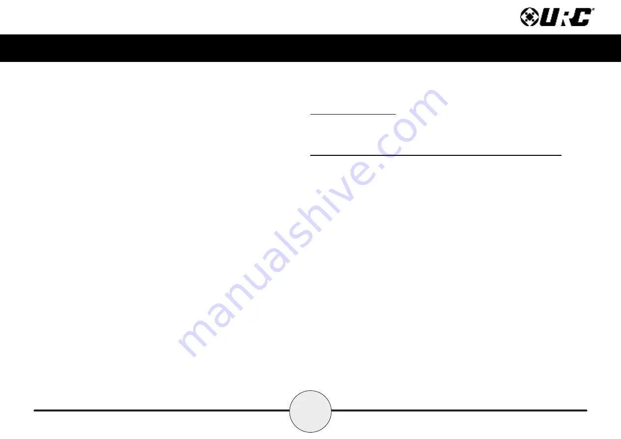 URC Total Control MRX-12 Owner'S Manual Download Page 12