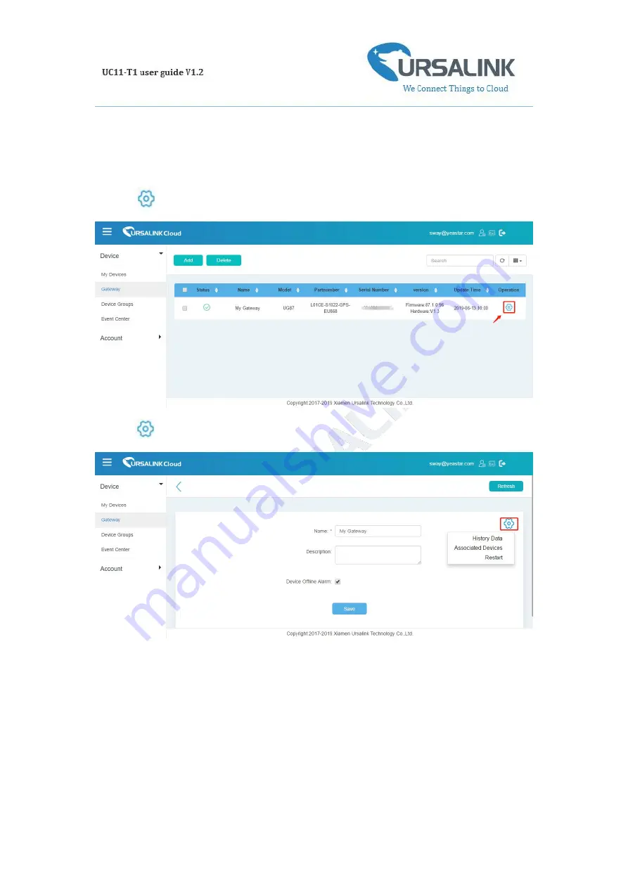 Ursalink UC11-T1 User Manual Download Page 17