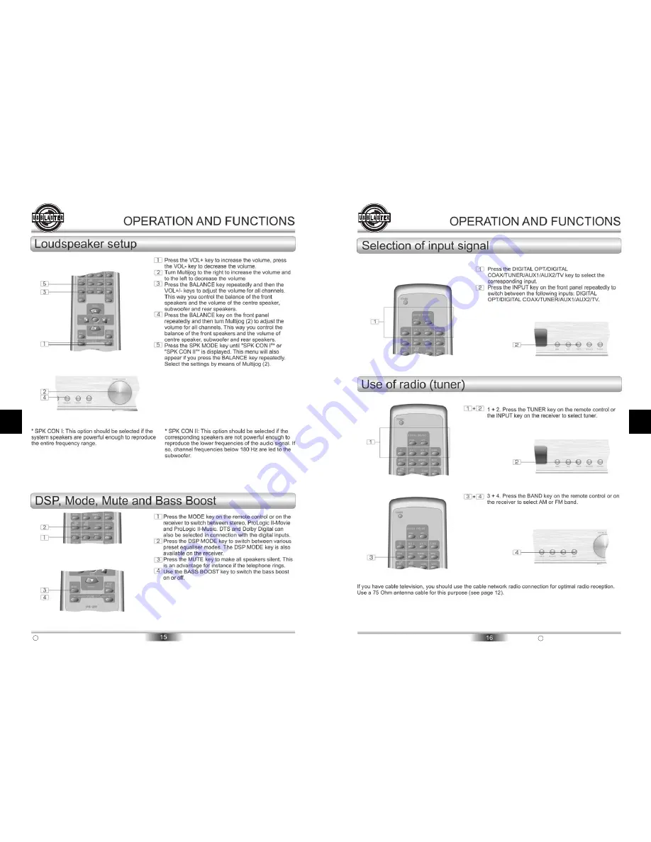 US Blaster AVR-280 Manual Download Page 9