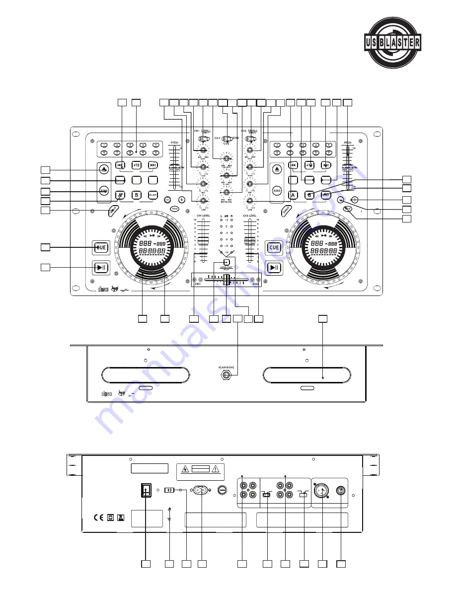 US Blaster BLACK SABBATH 7337 Owner'S Manual Download Page 28