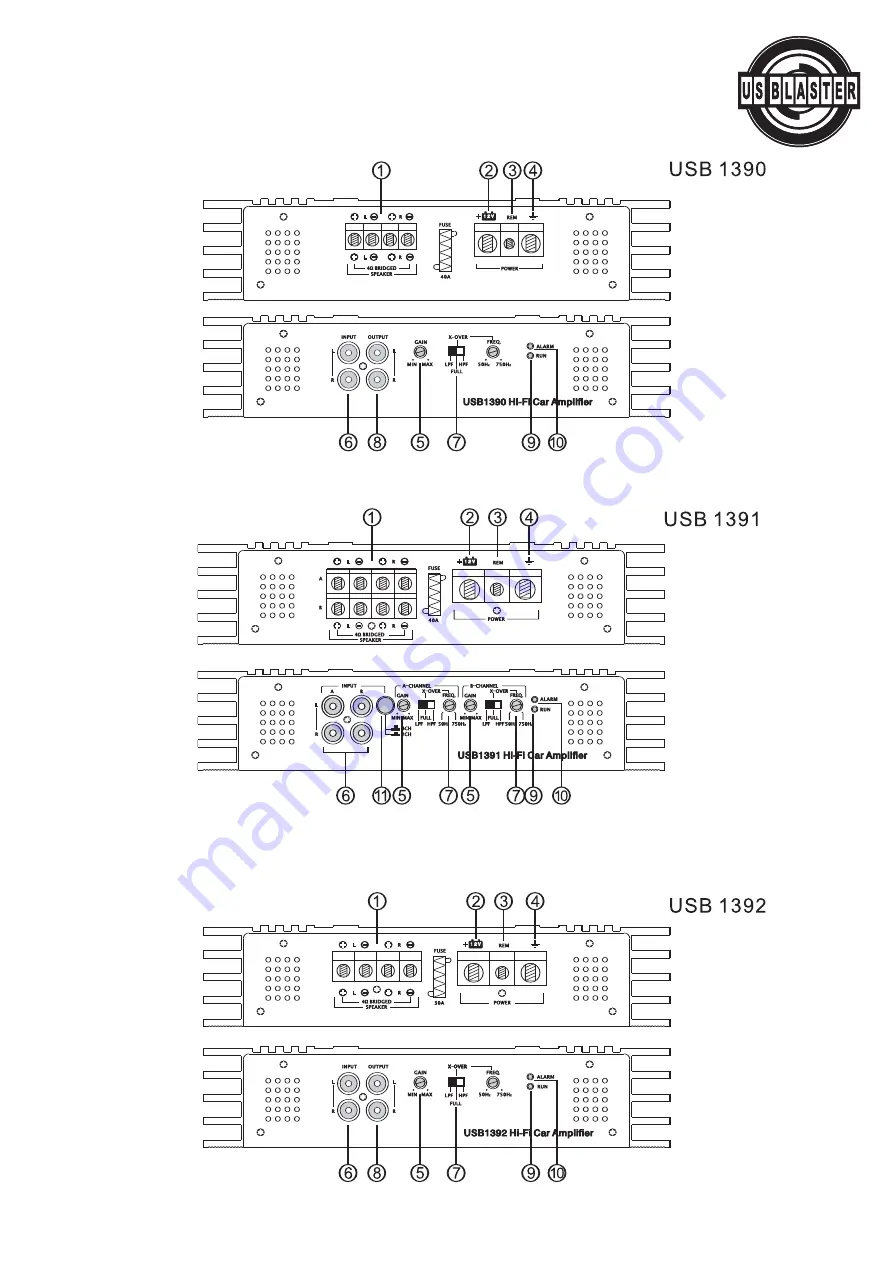 US Blaster USB 1389 Скачать руководство пользователя страница 29