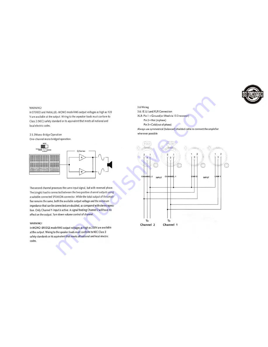 US Blaster USB 7140 Скачать руководство пользователя страница 10