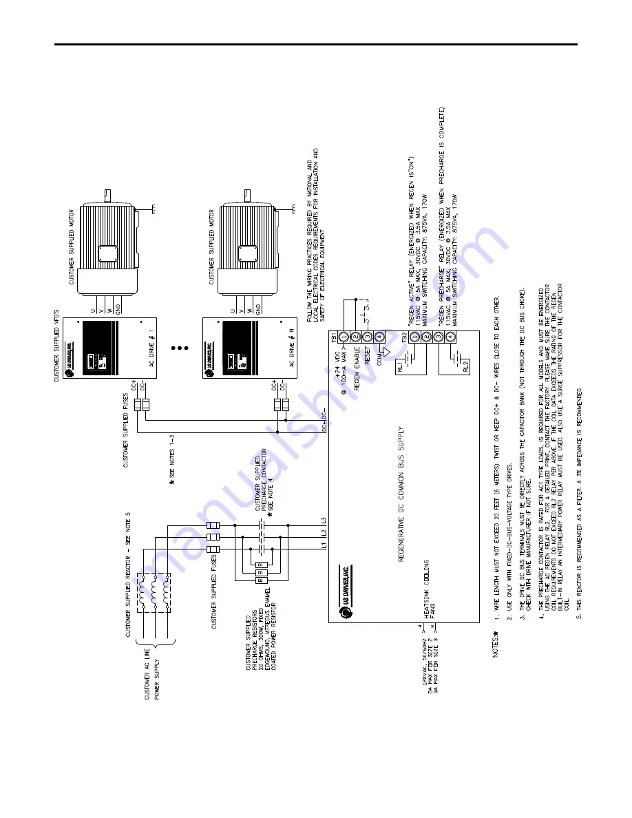 US drives AC REGEN RGB-0200-0030-N1 Instruction Manual Download Page 13