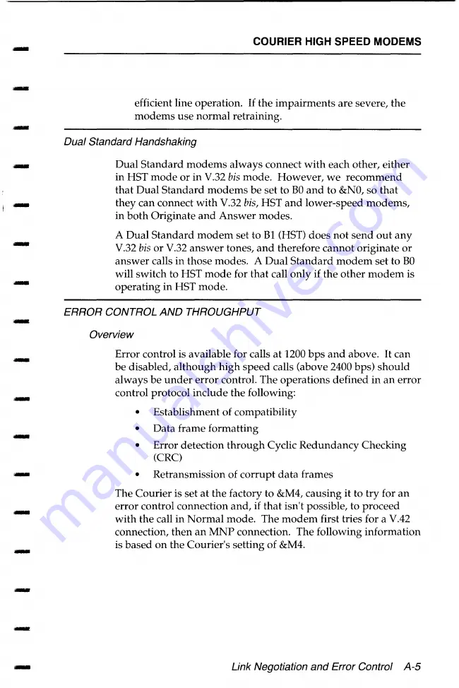 US Robotics COURIER User Manual Download Page 106