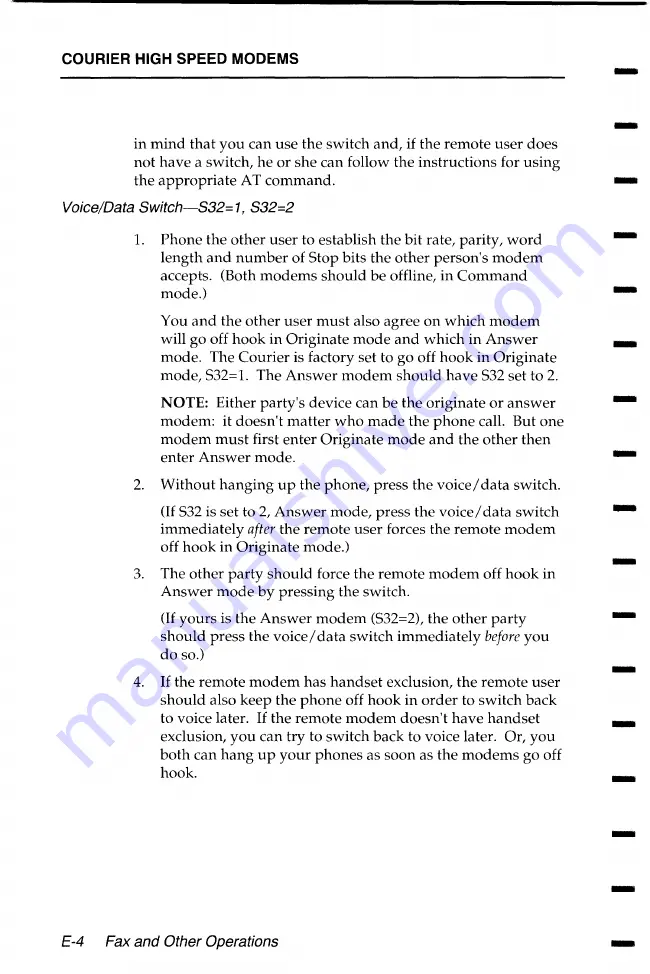 US Robotics COURIER User Manual Download Page 155