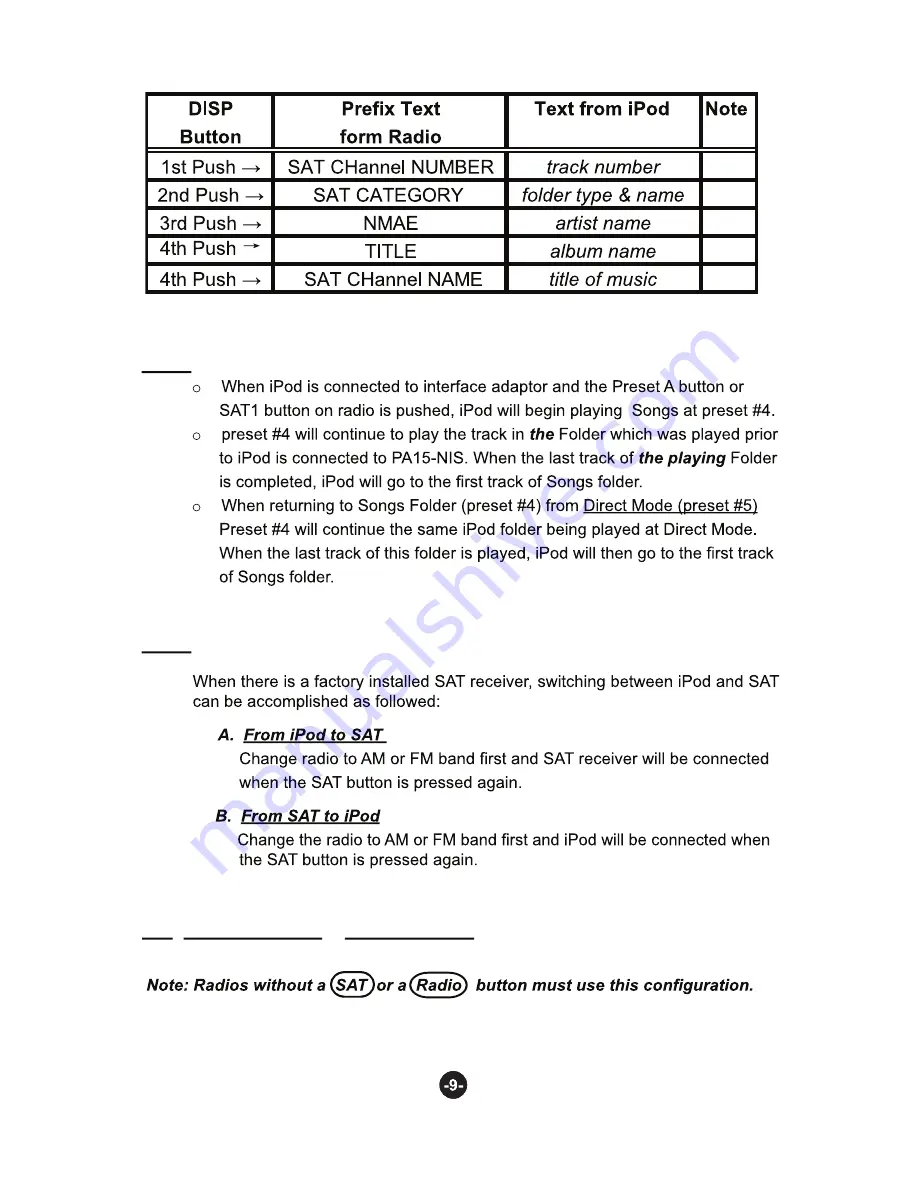 usa-spec PA15-NIS User Manual Download Page 9