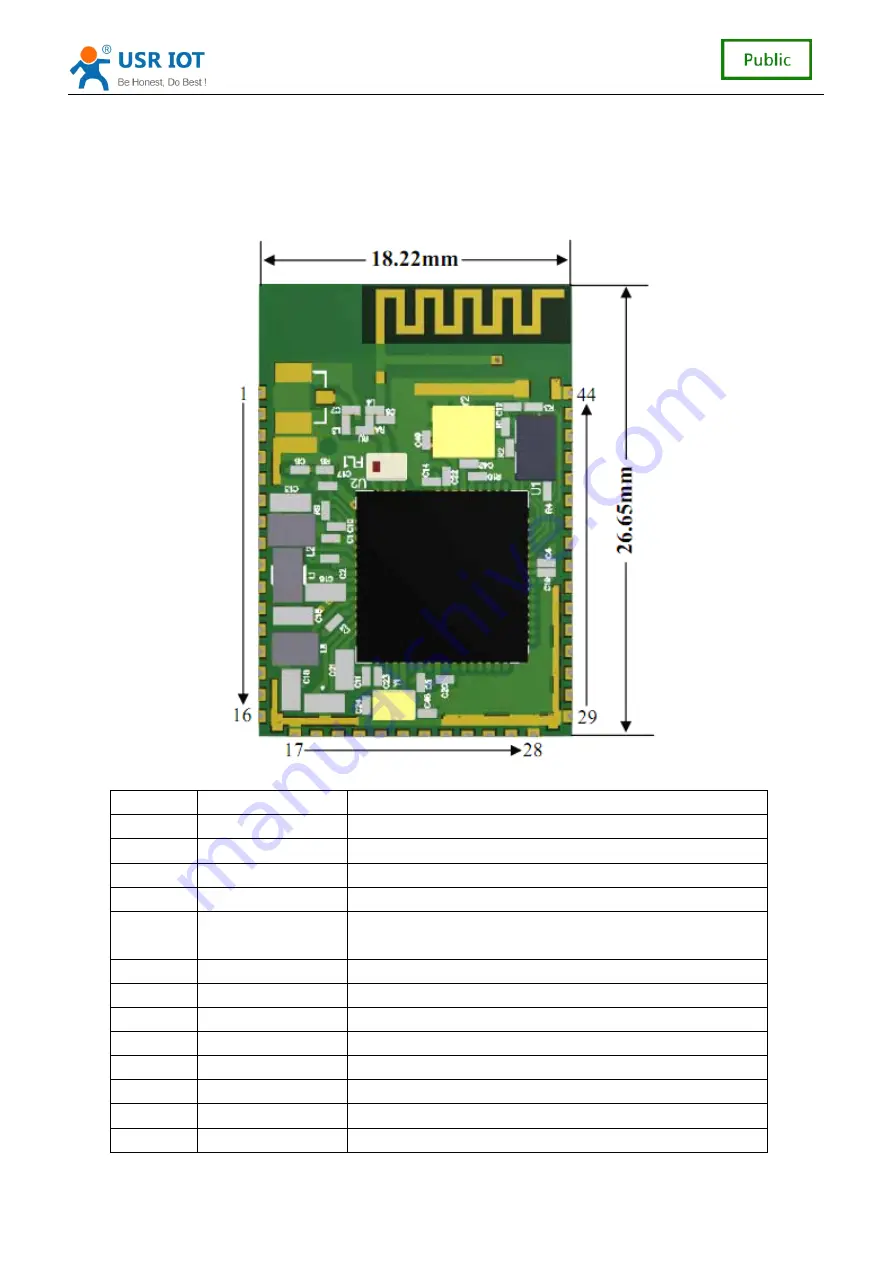 USR IOT USR-C321 User Manual Download Page 6