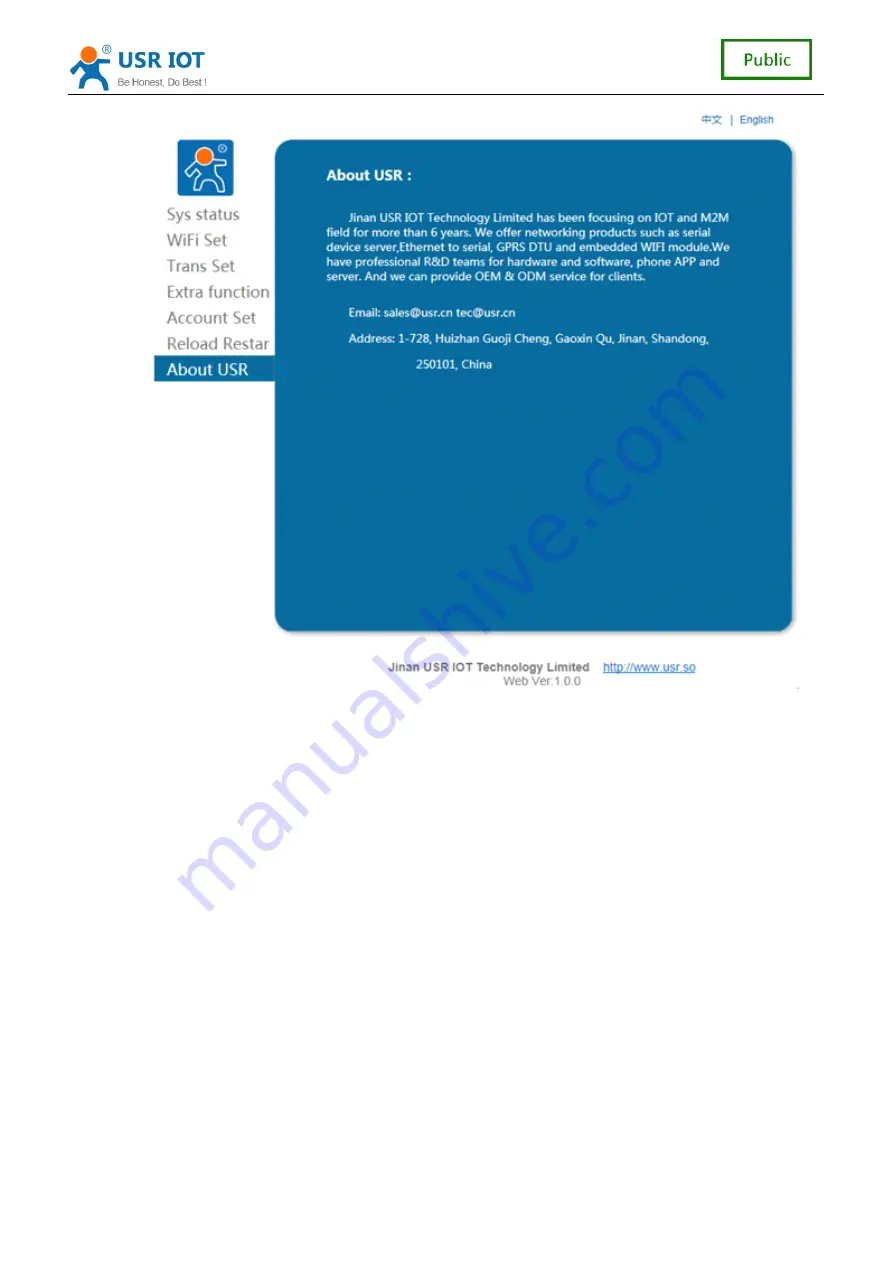 USR IOT USR-C321 User Manual Download Page 28