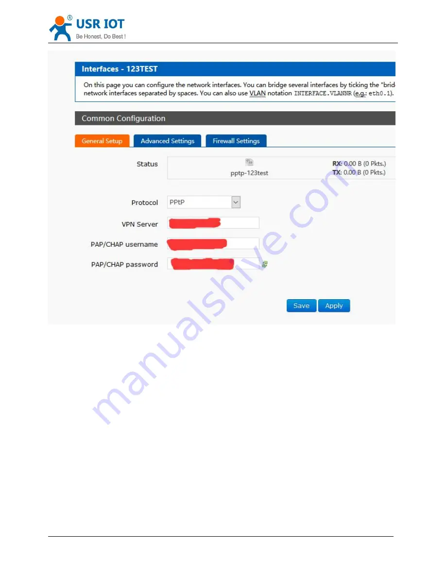 USR IOT USR-G806 User Manual Download Page 27