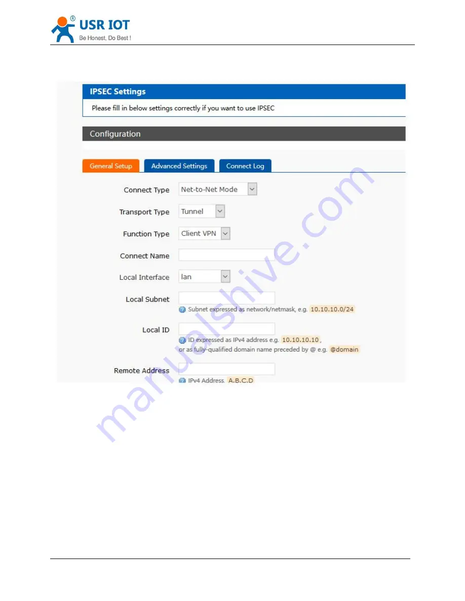 USR IOT USR-G806 User Manual Download Page 31