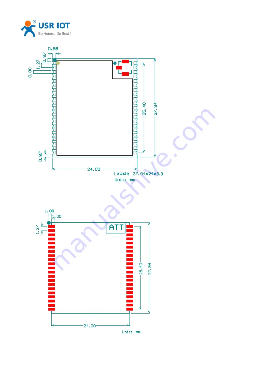 USR IOT USR-GM3 User Manual Download Page 9