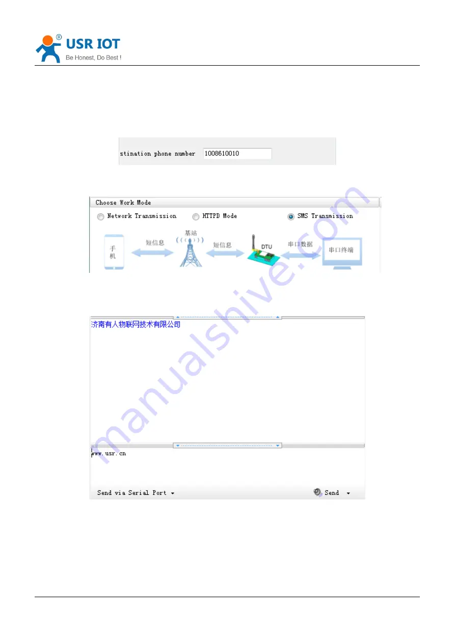 USR IOT USR-GM3 User Manual Download Page 25