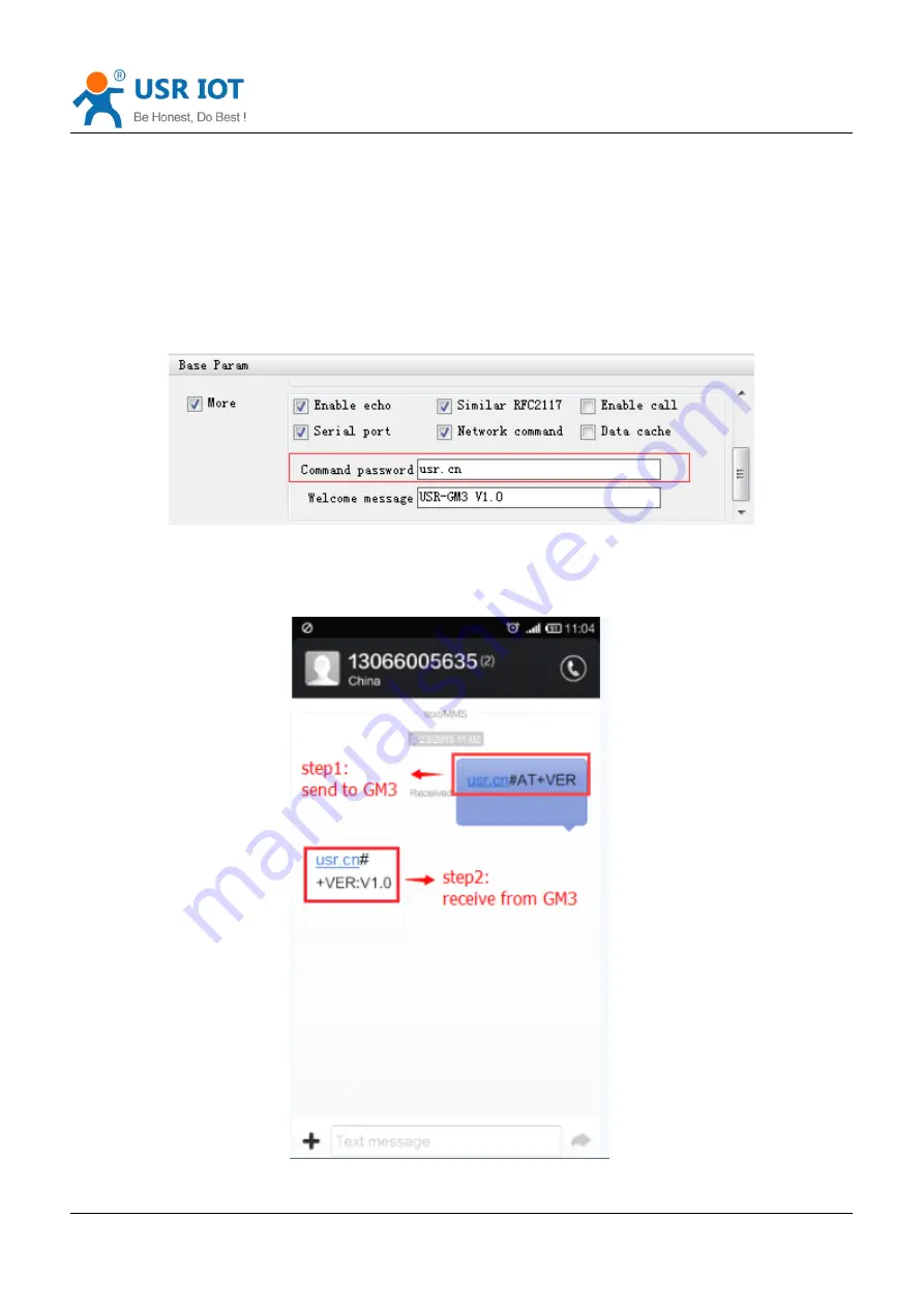 USR IOT USR-GM3 User Manual Download Page 27