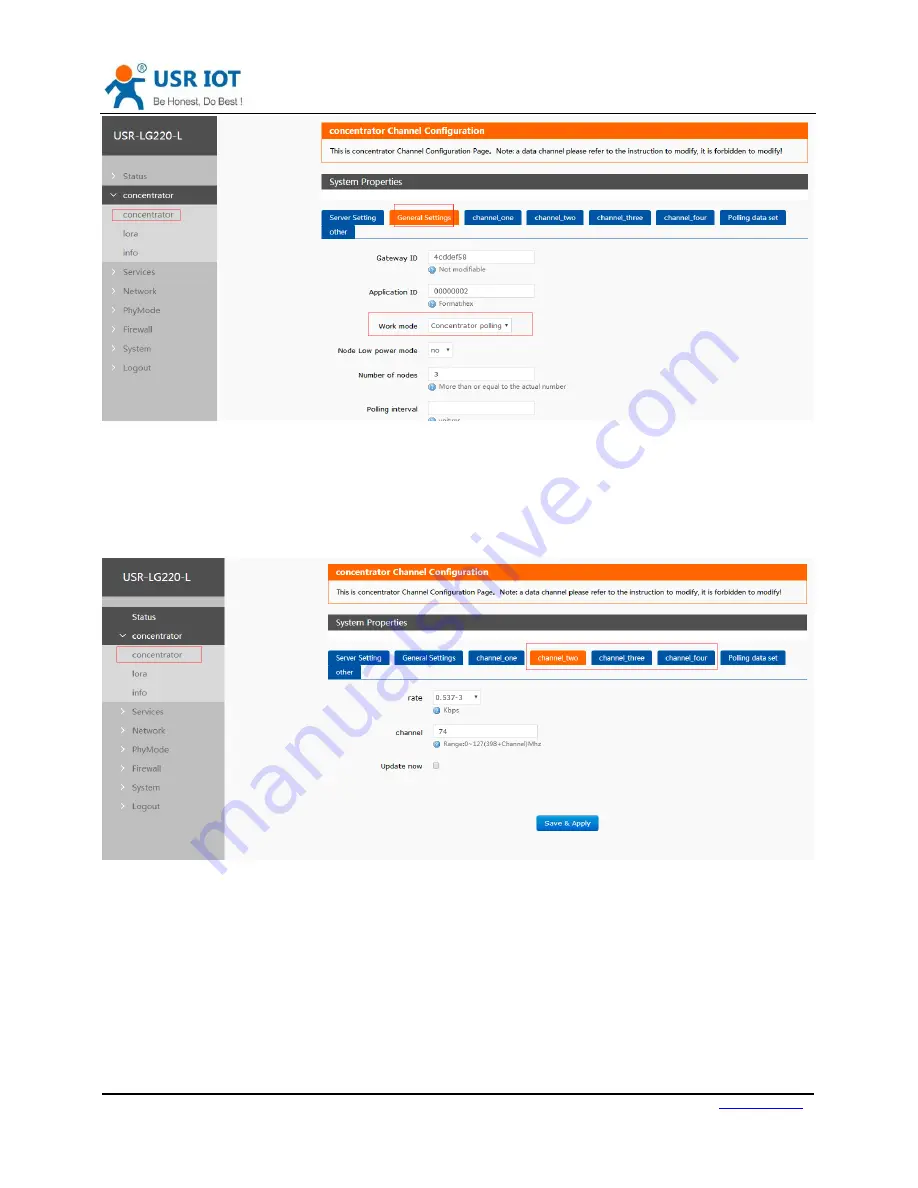 USR IOT USR-LG220-L User Manual Download Page 10